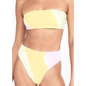 LSpace Beach Wave bikini top pastel size SM L*SPACE